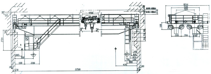 QD75/20噸雙梁橋式起重機(jī)技術(shù)參數(shù)